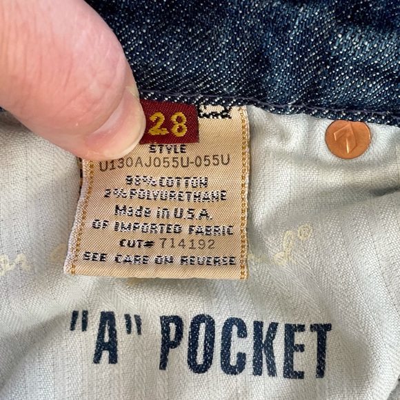 💚 7 For All Mankind A Pocket Flare Jeans Women’s 28 x 34 - Picture 6 of 6